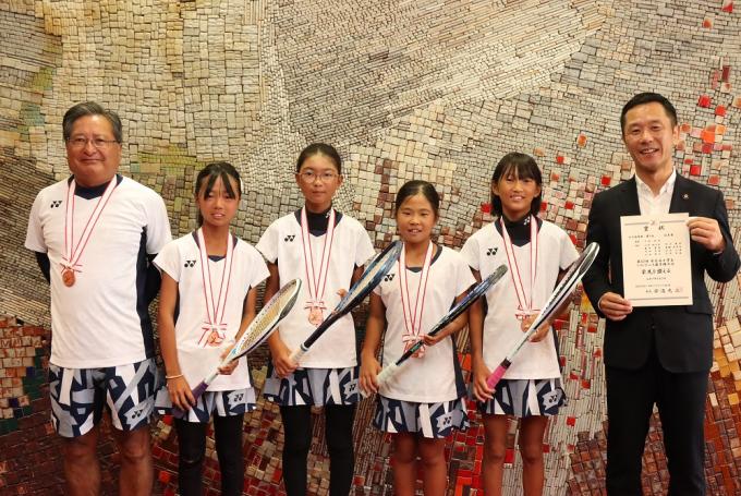 0820ソフトテニス全国小学生選手権大会第3位