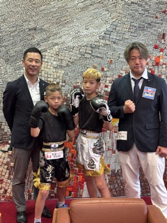 表敬訪問（スポーツキック）