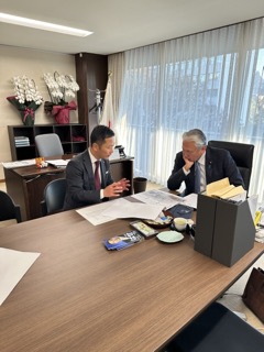 古屋議員面談