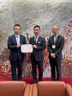 岐阜県教販感謝状