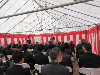 240125_星ケ台運動公園整備工事安全祈願祭、起工式典2