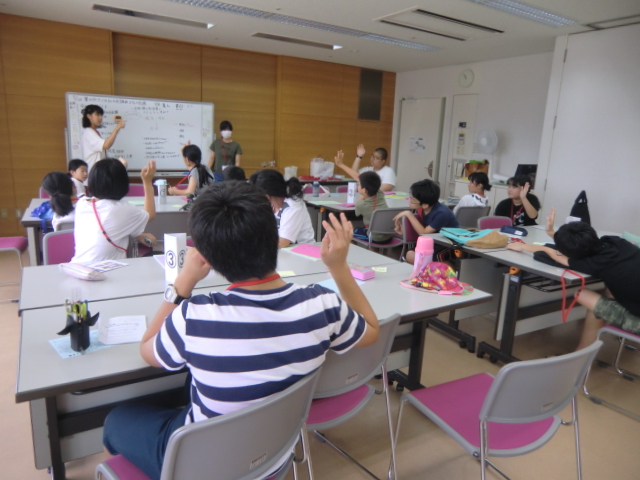 7月子どもスタッフ会議1