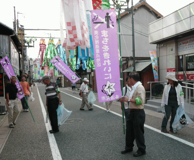 まち美化推進協議会活動風景