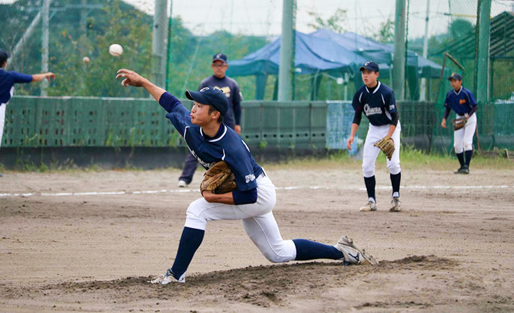 野球をしている子どもたちの様子